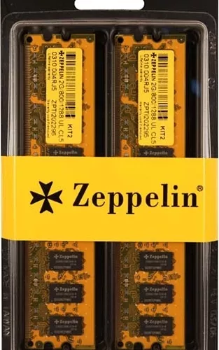 Memorie DDR  Zeppelin  DDR3 8GB frecventa 1600 Mhz (kit 2x 4GB) dual channel kit (retail) 