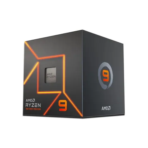 AMD Ryzen 9 7900 (AM5) Processor (PIB) with Wraith Prism Cooler and Radeon Graphics 