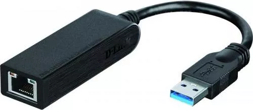 ADAPTOR RETEA D-LINK , extern, USB 3.0, port RJ-45, 1000 Mbps, 