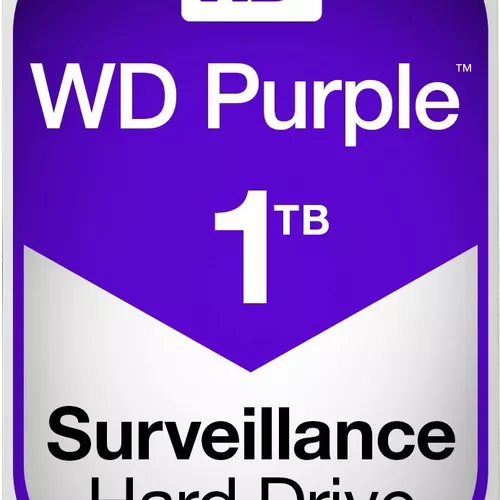 HDD WD 1 TB, Purple, 5.400 rpm, buffer 64 MB, pt. supraveghere, 