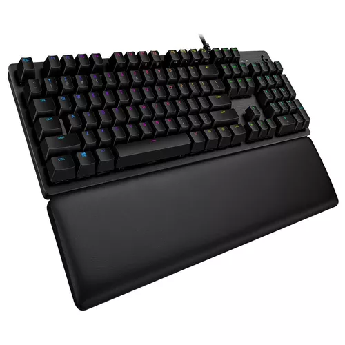 LOGITECH G513 CARBON LIGHTSYNC RGB Mechanical Gaming Keyboard, GX Brown-CARBON-US INTL-USB-INTNL-TACTILE