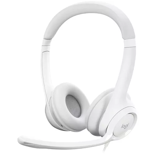LOGITECH H390 Corded Headset - OFFWHITE - USB 