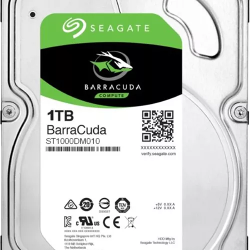HDD SEAGATE 1 TB, Barracuda, 7.200 rpm, buffer 64 MB, pt. desktop PC, 