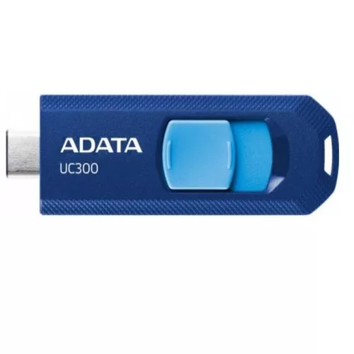 MEMORY DRIVE FLASH USB-C 128GB/ACHO-UC300-128G-RNB/BU ADATA 