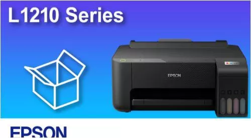 Imprimanta Inkjet Color EPSON EcoTank L1210, A4, Functii: Impr., Viteza de Printare Monocrom: 10 ppm, Viteza de printare color: 5 ppm, Conectivitate:USB, Duplex:Nu , ADF:Nu(incl.TV 3.5RON) 