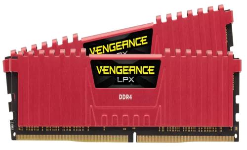 Memorie DDR Corsair VENGEANCE LPX DDR4 16 GB, frecventa 3200 MHz, 8 GB x 2 module,  radiator, 