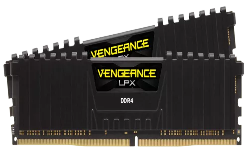 Memorie DDR Corsair DDR4 32 GB, frecventa 3200 MHz, 16 GB x 2 module, radiator, 