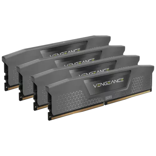 Corsair Vengeance 64GB (4x16GB), DDR5, 5600MHz, CL36, 4x16GB, 1.25V Intel XMP, Negru 