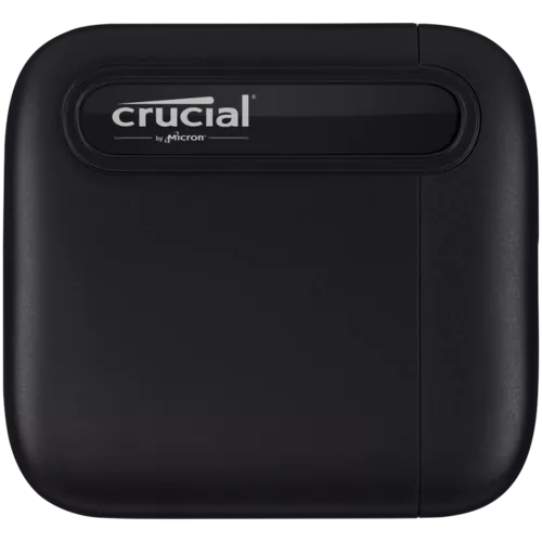 Crucial external SSD 500GB X6 USB 3.2g2 (read up to 560MB/s), 