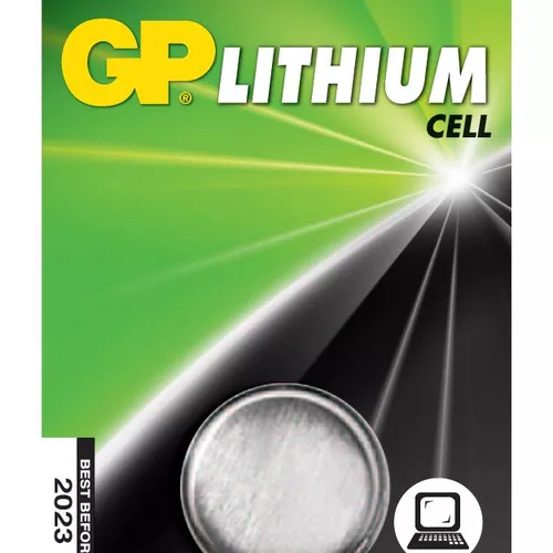 Baterie GP Batteries, butoni (CR2016) 3V lithium, blister 1 buc. 