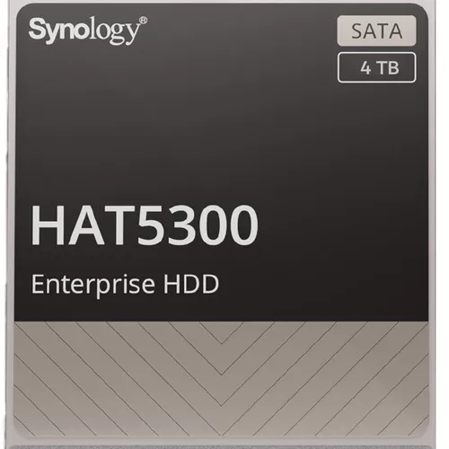 HDD SYNOLOGY 4TB, 7.200 rpm, buffer 256 MB, pt NAS, 
