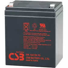 Baterie UPS CSB HR1221WF2, 12V 5Ah, 90 x 70 x 101.7 mm, Borne F2, Durata medie 3-5 ani, VRLA 