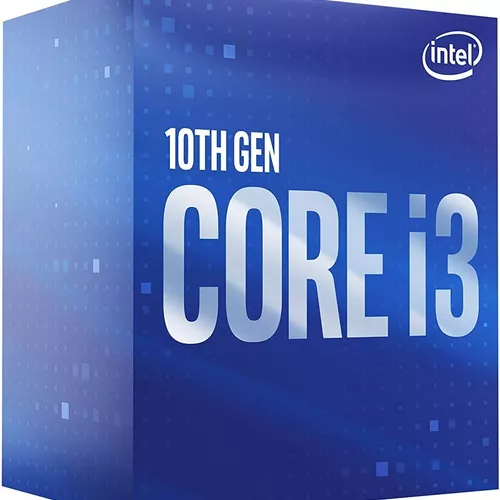 CPU INTEL, skt. LGA 1200 Core i3, i3-10100F, frecventa 3.6 GHz, turbo 4.3 GHz, 4 nuclee, putere 65 W, cooler, 