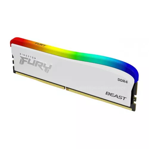 Memorie DDR Kingston  DDR4 8GB frecventa 3600 MHz, 1 modul, radiator, iluminare RGB, latenta CL18, 