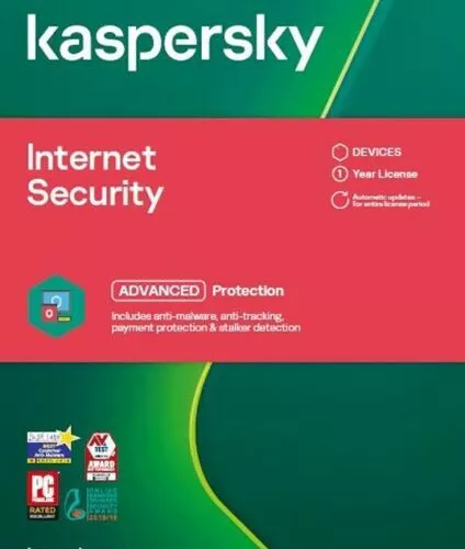 Kaspersky|KL1939OOAFS|Kaspersky Internet Security EE 1-Dvc 1Y Base Card, 
