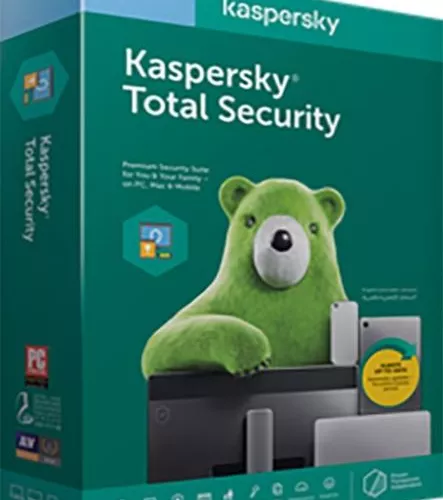 Kaspersky Total Security Eastern Europe  Edition. 3-Device; 1-Account KPM; 1-Account KSK 2 year Base License Pack, 