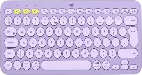 LOGITECH K380 for MAC Multi-Device Bluetooth Keyboard - BLUEBERRY - US INTL 