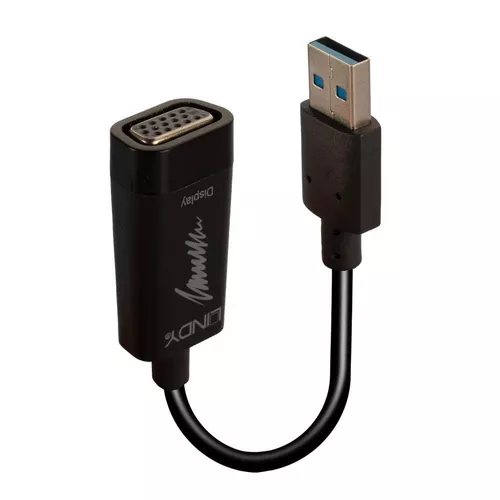 Adaptor USB 3.0 to VGA 1920x1200, negru, 