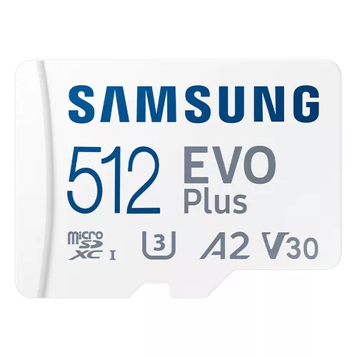 Card memorie Samsung MB-MC512KA/EU,  Micro-SDXC,  EVO Plus (2021),  512GB, 