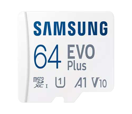Card memorie Samsung MB-MC64KA/EU, Micro-SDXC, EVO Plus (2021), 64GB, 