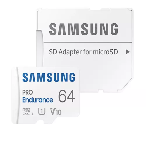 Card memorie Samsung MB-MJ64KA/EU, PRO Endurance + Adapter microSDXC 64GB, 
