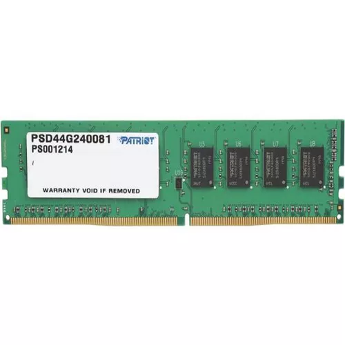 Memorie DDR Patriot DDR4  4 GB, frecventa 2400 MHz, 1 modul, 