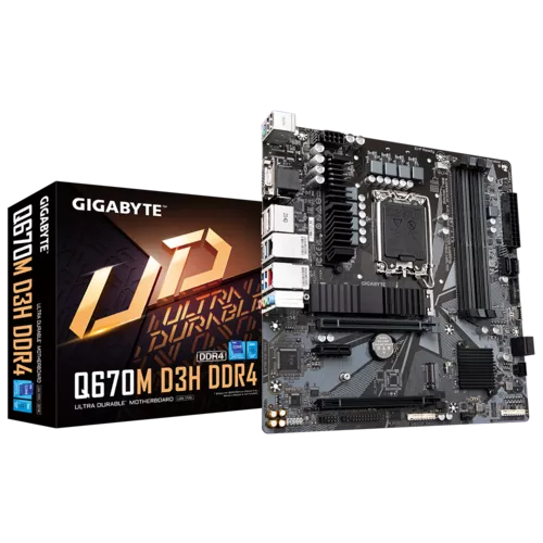 MB Gigabyte Q670 D3H LGA1700 DDR4 