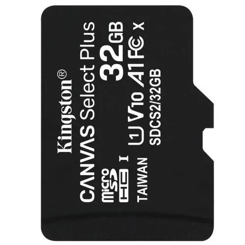 CARD MicroSD KINGSTON, 32 GB, microSDHC, clasa 10, standard UHS-I U1, 