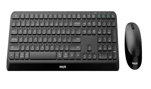 Kit Philips SPT6407, wireless, negru 
