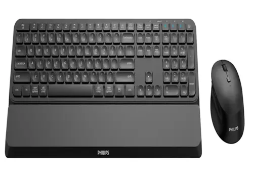 Kit Philips SPT6607, wireless, negru 