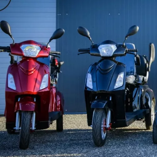 Tricicletă Electrică cu 2 Locuri CLM T2 - Deplasări Plăcute pentru Tine și Alții