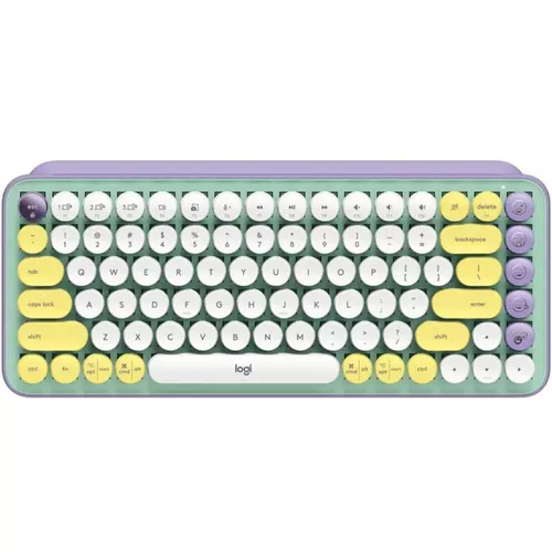 LOGITECH POP Keys Wireless Mechanical Keyboard With Emoji Keys - DAYDREAM_MINT - US INTL - BT - INTNL - BOLT, 