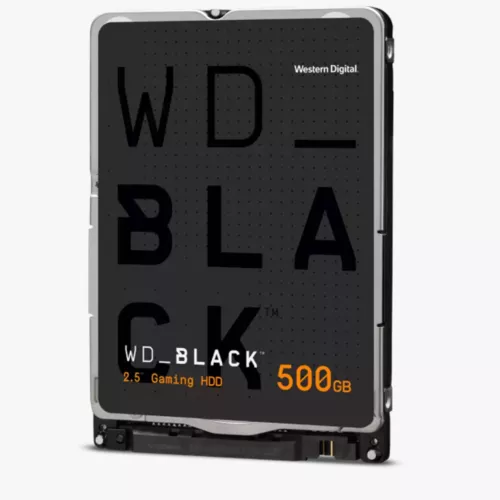 HDD notebook  WD 500 GB, Black, 7200 rpm, buffer 64 MB, 6 Gb/s, S-ATA 3, 