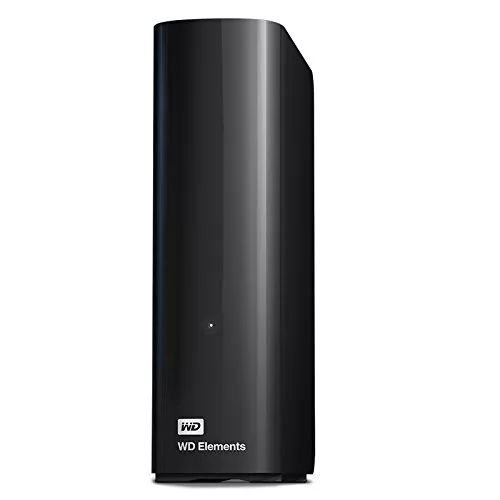 HDD extern WD 14 TB, Elements, 3.5 inch, USB 3.0, negru, 