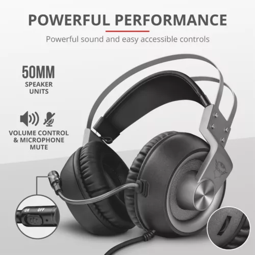 CASTI GAMING TRUST GXT 430 IRONN BLACK 