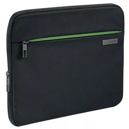 HUSA LEITZ  tableta 10 inch, 1 compartiment, buzunar frontal, poliester, negru, 