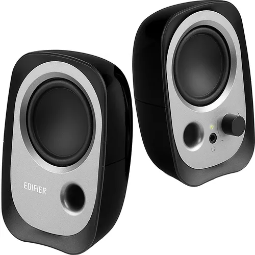 BOXE EDIFIER 2.0, RMS:   4W (2 x 2W), bass reflex port, USB power, black, 