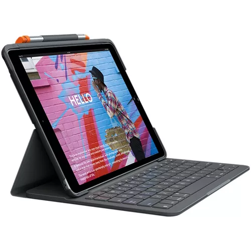 LOGITECH Slim Folio for iPad (7th generation) / iPad AIR (3rd gen) - GRAPHITE - UK - BT - INTNL - OTHER, 