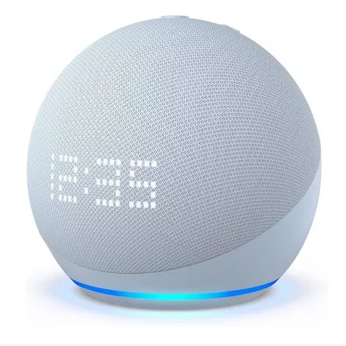 Amazon Echo Dot 5, Boxa cu ceas, Blue 