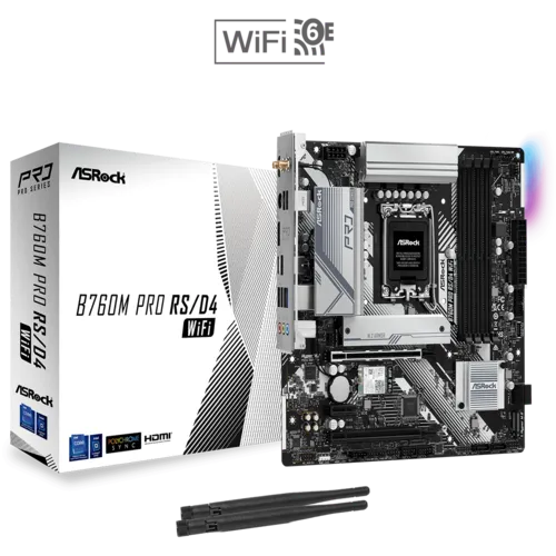 MB Asrock B760M Pro RS LGA1700 DDR4 