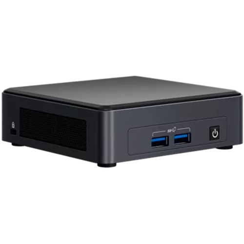 Intel® NUC 11 Pro Kit NUC11TNKi5, EU cord, i5 Processor with Irix Xe graphics, dual M.2 slot, 2xHDMI, 2x Thunderbolt 4 (USB-C+DP), 