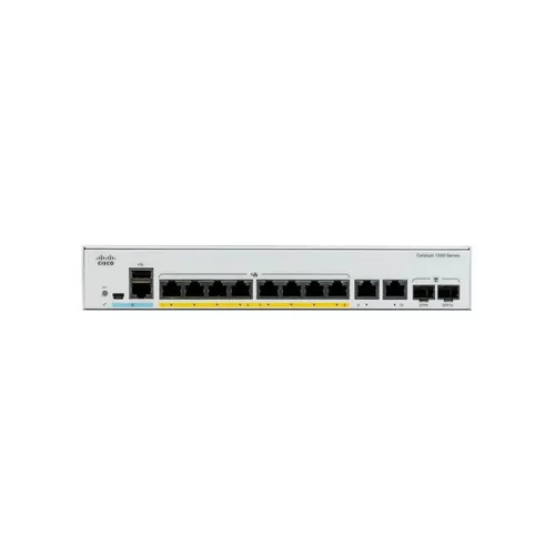 Catalyst 1000 8port GE, POE, Ext PS, 2x1G SFP 