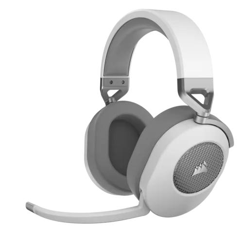 Corsair HS65 WIRELESS Gaming Headset - White 