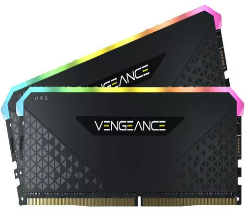 Memorie DDR Corsair DDR4 64 GB, frecventa 3600 MHz, 32 GB x 2 module, radiator, iluminare RGB, 