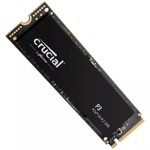 Crucial SSD P3 2000GB/2TB M.2 2280 PCIE Gen3.0 3D NAND, R/W: 3500/3000 MB/s, Storage Executive + Acronis SW included 