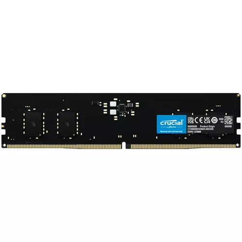 Memorie DDR Crucial DDR5 8 GB, frecventa 4800 MHz, 1 modul, radiator, 