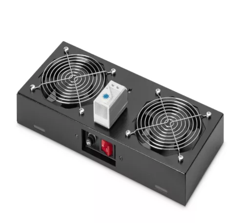 DIGITUS Roof cooling unit for wall mounting. SoHo wall mounting and unmounted cabinets 2 fans 