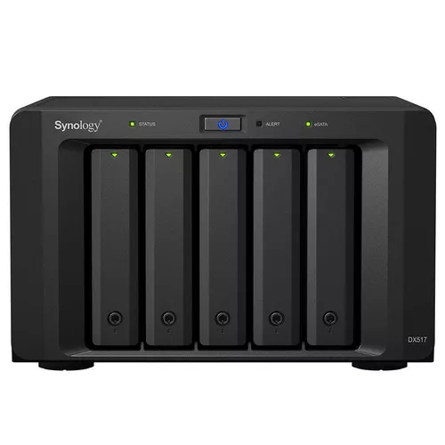 Desktop Expansion Unit 5 Bay DiskStation DX517 compatible with DiskStation Tower NAS, 