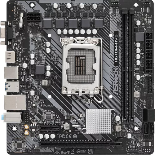 MB Asrock H610M-HVS D4 LGA 1700, 