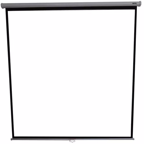 ECRAN proiectie BENQ, manual, format 1 : 1, fixare perete | tavan, 177 x 177 cm, 